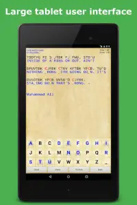 Cryptogram Puzzle Quotes Game Screen Shot 6
