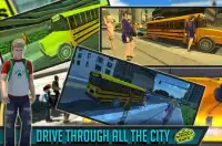 school bus driving simulator Screen Shot 2