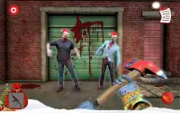 Horror Santa Zombie Game - Modern Zombie Killer Screen Shot 8