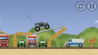 Monster Truck yarış - Kargo sürüş oyunu Screen Shot 1
