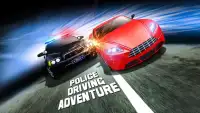 Voiture de police réel Offroad Driving Adventure Screen Shot 9