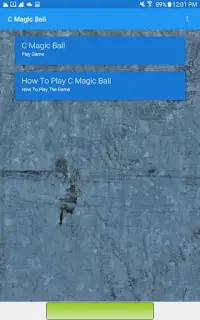 C Magic Ball Screen Shot 4