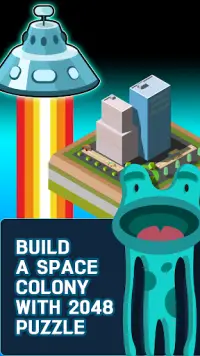 Galaxy of 2048 : Space City Construction Game Screen Shot 3