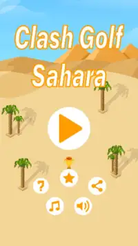 Clash Golf Sahara :Funny Battle Desert Ball ⛳️ Screen Shot 0