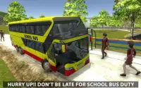 High School Bus Games 2018: Extreme Off-road Trip Screen Shot 9
