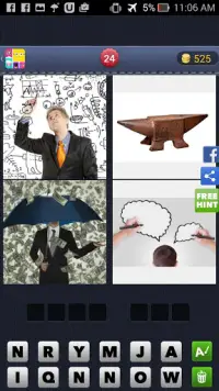 4 Pics 1 Movie - Word Search Based On 4 Pics Screen Shot 2