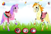 Little Pony Makeup Gry jeździeckie dla dziewczyn Screen Shot 4