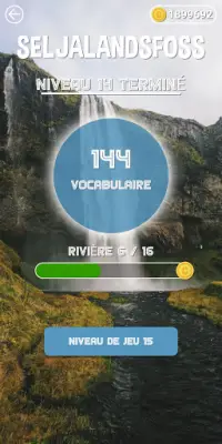 Goutte de Mots - Jeu de Mots Français Screen Shot 1