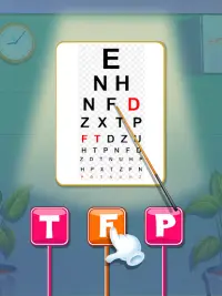 juego de doctor de ojos Screen Shot 2