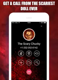 Talk To Chucky -Killer Scary Chucky Call Simulator Screen Shot 2