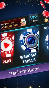 WebCam Poker Club: Holdem, Oma Screen Shot 1