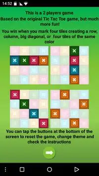 Tic Tac Toe - Colors Challenge Screen Shot 3