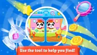 Little Panda Treasure Hunt - Find Differences Game Screen Shot 2
