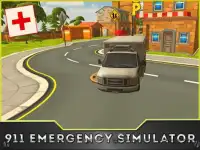 911 Ambulância simulador 3D Screen Shot 8