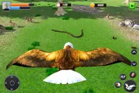Eagle Simulator: Flying Bird Family Games Screen Shot 4