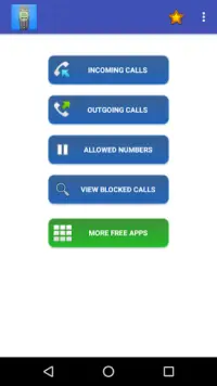 Call Block - blokada połączeń Screen Shot 0
