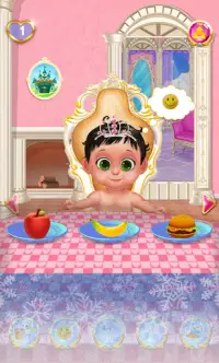 Ice Royal Princess Baby Care * Babysitting games * Screen Shot 6