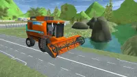 Harvester Tractor Simulator Screen Shot 4