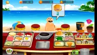 Beach Restaurant: Fast Food, Chef & Cooking Tycoon Screen Shot 5