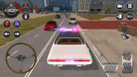 Klasik Polis Arabası Oyunu: Araba Oyunları 2020 Screen Shot 0