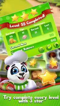 Restaurante de Chef Panda 🐼 Cocina para Niños Screen Shot 13