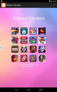 Billboard Top App - Game Screen Shot 1