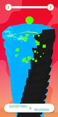 Drop Ball Stack Tower Super Fun Game Screen Shot 2