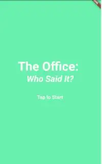 The Office: Quote Quiz (Official) Screen Shot 0