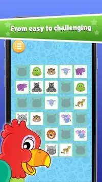 Animal Memo for Kids and Toddlers Screen Shot 2