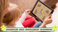 Gry przedszkolne dla dzieci - drewniane puzzle Screen Shot 3