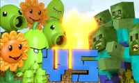 Plants vs Zombies para Minecraft PE Screen Shot 0