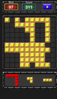 Xếp Hình 10x10 miễn phí - Pluzzle Game Screen Shot 0