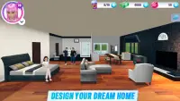 Virtual Sim Story: 3D Dream Home & Life Screen Shot 1