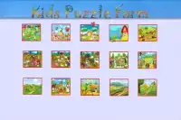 Quebra-cabeças crianças Farms Screen Shot 1