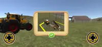 Symulator jazdy ciągnika z przyczepą: gra rolnicza Screen Shot 0