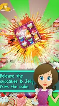 Cupcake Jelly Blast Screen Shot 2