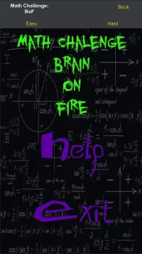 Math challenge- Brain on fire Screen Shot 0