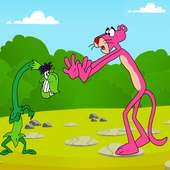 Angry Pink Vs Panther