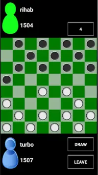 Checkers Online Screen Shot 1