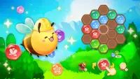 Bee Merge - Honey Hex Puzzle Screen Shot 4