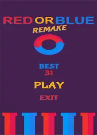 Red or Blue Remake Screen Shot 0