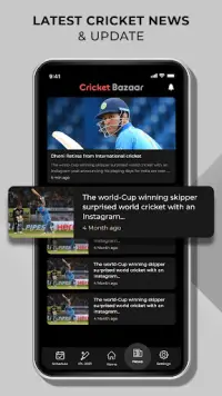 Cricket Bazaar - Live Line Screen Shot 6
