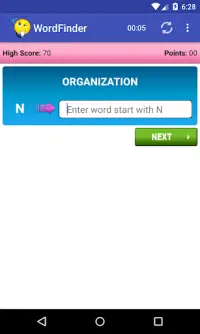 Word Finder Puzzle Game Screen Shot 2