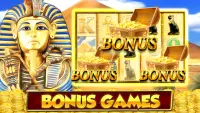 Slot Machine: Pharaoh Slots Screen Shot 2