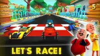 Motu Patlu Go Kart Racing - Transform Racing Game Screen Shot 4