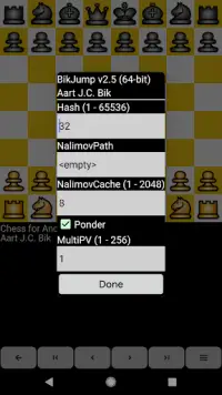 BikJump Chess Engine Screen Shot 0
