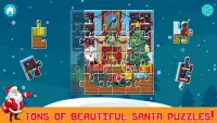 Christmas Jigsaw Puzzles: Santa Kids Games Screen Shot 3