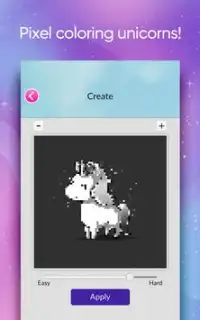Unicorn Number Coloring - Pixel Art No.Draw Screen Shot 5