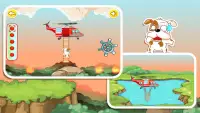 Панда-пожарник: игра для детей Screen Shot 1