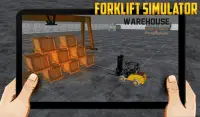 Forklift simulator warehouse Screen Shot 1